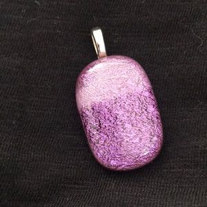 Vidonish Purple Gemstone Pendant